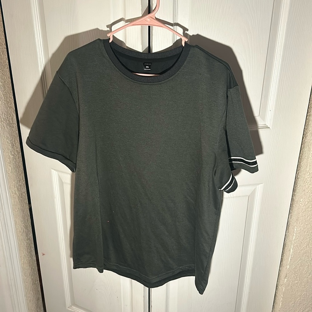 Green shien shirt